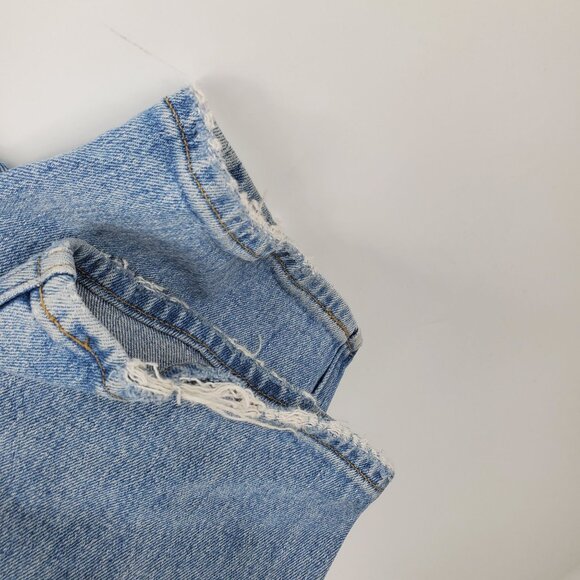 Abercrombie & Fitch The 70's Vintage Flare Ultra High Rise Light Wash Jeans 25 / - Picture 8 of 12
